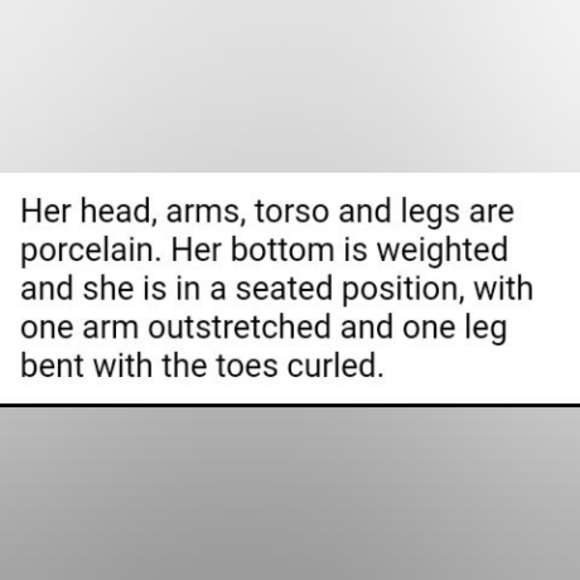 Whitney, porcelain doll - Picture 10 of 10